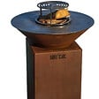 GRILL'CHIC - Brasero Auvergnat Corten Normal Rond 62 Simple Cuve - vignette