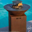 GRILL'CHIC - Brasero Auvergnat Corten Normal Rond 62 Simple Cuve - vignette