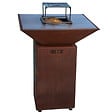 GRILL'CHIC - Brasero Auvergnat Corten Normal Carre 62 Simple Cuve - vignette