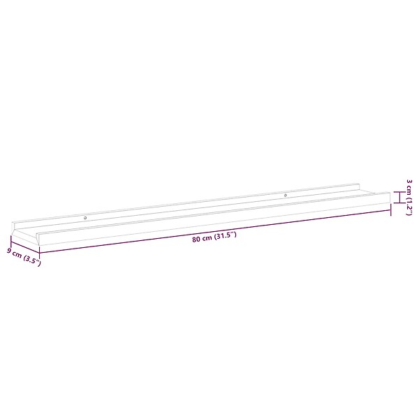 VIDAXL - vidaXL Meuble bas 40x46x81,5 cm, Bois reconstitué, Blanc, Rangement salle de bain & cuisine, Placard sous évier, Fixation murale - large