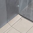 WEDI - WEDI Barrette de finition à carreler pour évacuation linéaire 80 cm inox brossé Fundo - vignette