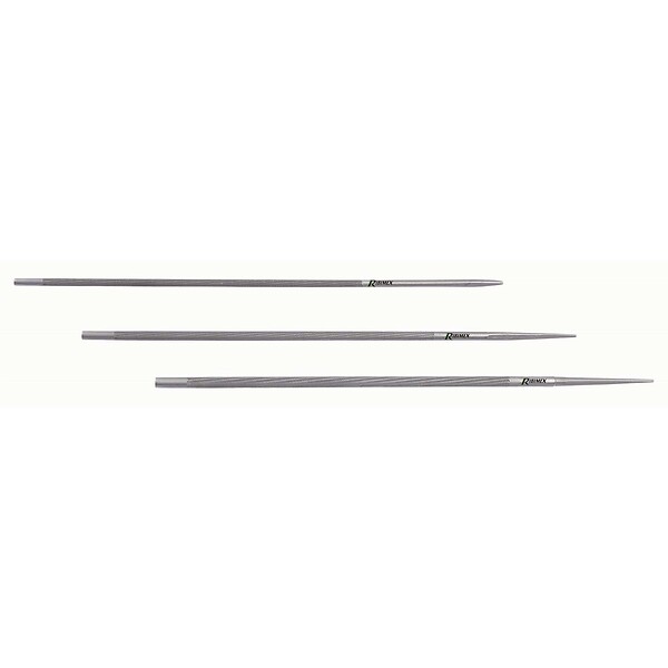 RIBIMEX - lot de 3 limes rondes diamètre 4,0 - large