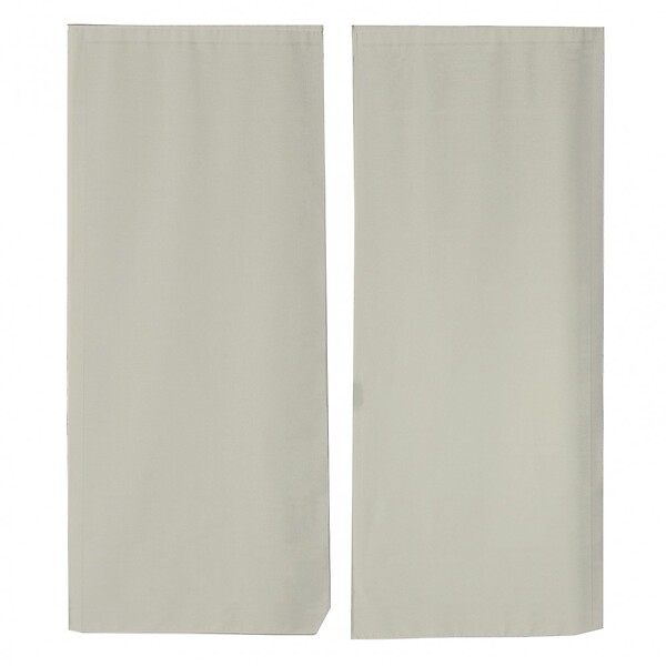 CENTRALE BRICO - Paire de vitrages tamisant, Rio naturel l.60 x H.120 cm - large
