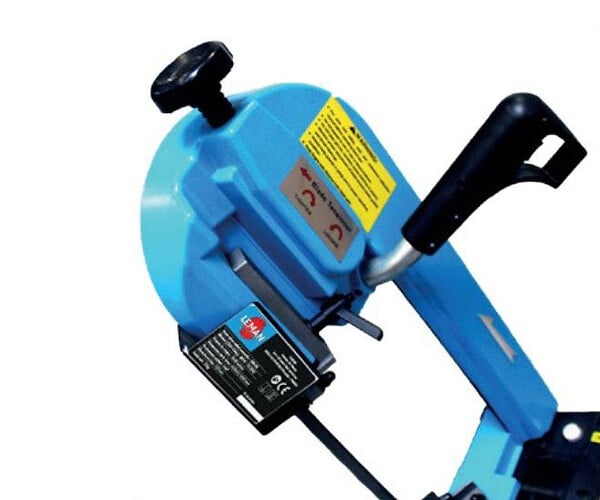 LEMAN - Scie à  ruban métaux manuelle 125 mm à  montée assistée 230V 400 W SRM125 Leman - large