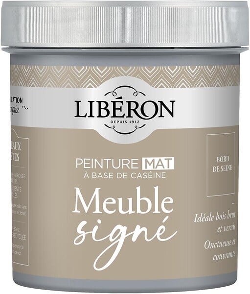 LIBERON - Peinture meuble Caseine - Bord de seine - Mat - 0,5L - large