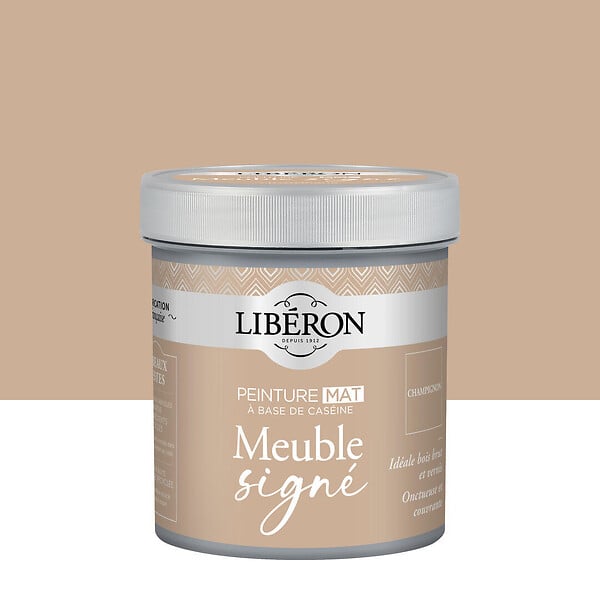 LIBERON - Peinture meuble Caseine - Champignon - Mat - 0,5L - large