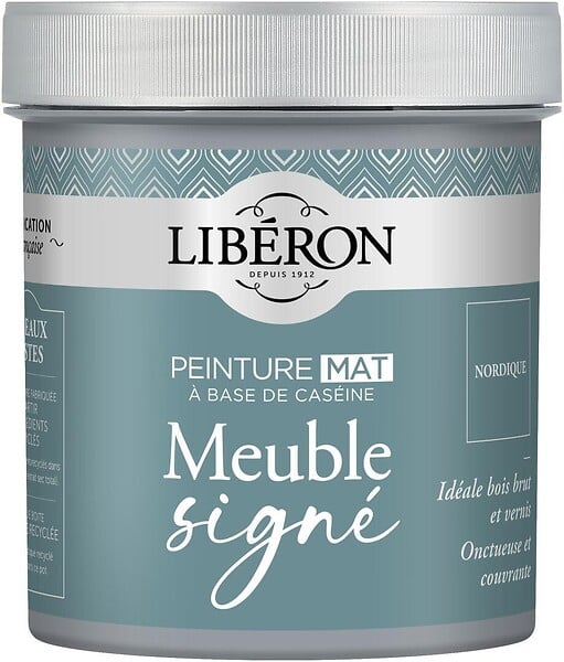 LIBERON - Peinture meuble Caseine - Nordique - Mat - 0,5L - large