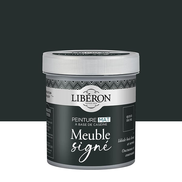 LIBERON - Peinture meuble Caseine - Queue de pie - Mat - 0,5L - large