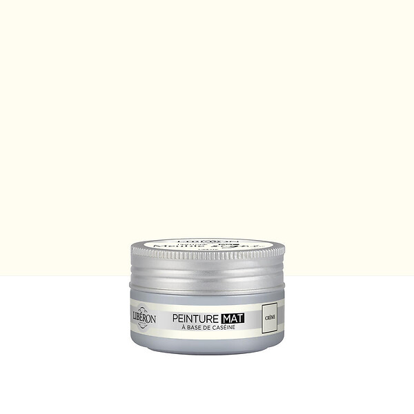 LIBERON - Peinture meuble Caséine Mat Crème 75ml - large