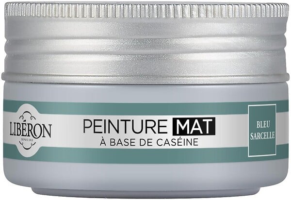 LIBERON - Peinture meuble Caséine Mat Bleu Sarcelle - 75ml - large