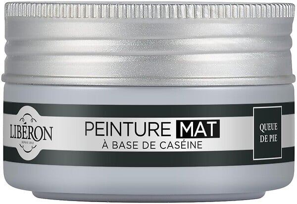 LIBERON - Peinture meuble Caséine Mat Queue de pie 75ml - large