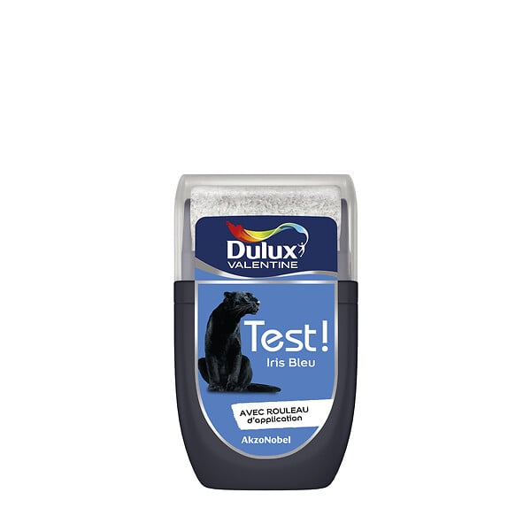 DULUX VALENTINE - Testeur peinture Crème de Couleur - Iris Bleu - 30ml - large