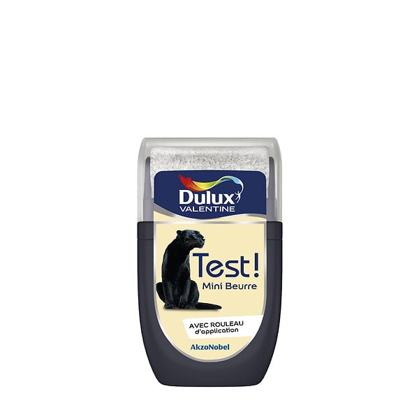 DULUX VALENTINE - Testeur peinture Crème de Couleur - Mini Beurre - 30ml - large