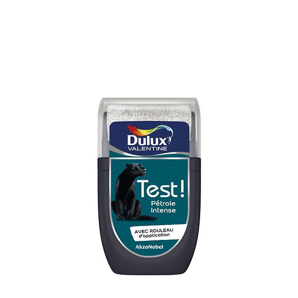DULUX VALENTINE - Dulux Valentine Testeur peinture Crème de Couleur Pétrole Intense 30ml - large