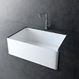 GODART - Bac à laver 76.5 cm en céramique blanc - vignette