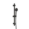 PLANETE BAIN - Ensemble barre de douche inox noir mat - douchette 1 jet - flexible 150 cm - Barre 65 cm - Alois - vignette