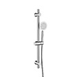 PLANETE BAIN - Ensemble barre de douche inox brossé - douchette 1 jet - flexible 150 cm - Barre 65 cm - Alois - vignette