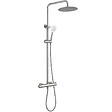PLANETE BAIN - Colonne de douche en inox brossé - thermostatique - Alois - vignette