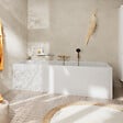HANSGROHE - Pommeau de douche Pulsify Select S 105 EcoSmart 3jets bronze brossé - vignette