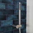 ESSEBAGNO - Luisa combiné support de douche façon inox 3 pièces - vignette