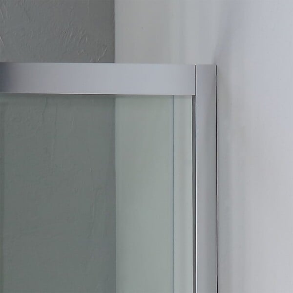 KIAMAMI VALENTINA - Cabine Transparente Pour Douche Carrée 90X90 Design Hauteur 195 Cm | Fly - large