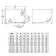 KIAMAMI VALENTINA - Cabine Angulaire Pour Douche Deux Portes Coulissantes Transparente 80X100 Profil Flat | Fly - vignette