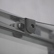 KIAMAMI VALENTINA - Cabine De Douche Moderne Angulaire Profiles En Aluminium 80X80 Transparent | Fly - vignette