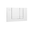 VILLEROY ET BOCH - Pack WC bâti-support + Cuvette Bau sans bride + Abattant softclose + Plaque blanche (ViConnectBau-2) - vignette