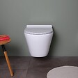 KIAMAMI VALENTINA - Wc Suspendu En Céramique Affleurant Rimless | Blues - vignette