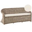 BELIANI - Banc avec coussin d'assise SUSUA 189 cm Rotin Naturel - vignette