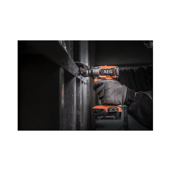 AEG - Pack AEG Visseuse à  chocs - BSS18C3B3-0 - 18V Brushless - 1 batterie 2.0Ah - 1 chargeur - SETL1820S - large