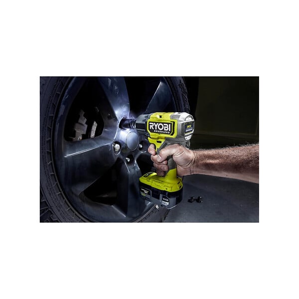 RYOBI - Boulonneuse à  chocs Brushless 18V RYOBI - 700 Nm - carré 1/2 - Sans batterie ni chargeur - RIW18BL-0 - large