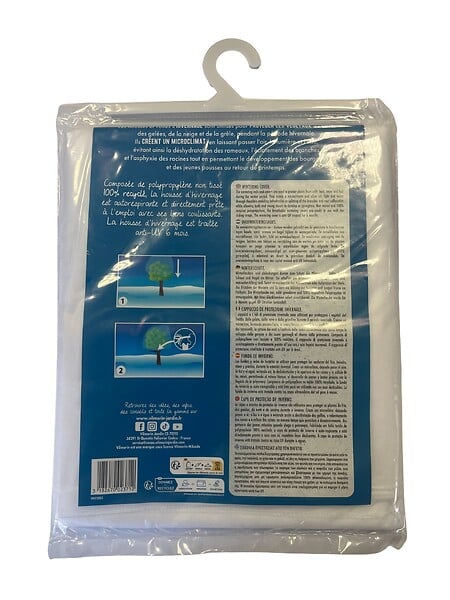 VILMORIN - Lot de 3 housses d'hivernage pp recyclé 30 g/m² - blanc - 0,80m x 0,80m Vilmorin - large