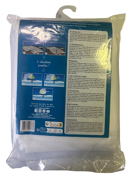 VILMORIN - Voile d'hivernage PP recyclé - Blanc - 2x10 m - large