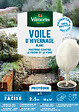 VILMORIN - Voile d'hivernage pp recyclé 30 g/m² - blanc -  2 x 5m Vilmorin - vignette