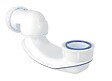 NICOLL - Siphon de baignoire EASYBAIN - Ø entrée G1"1/2 - Ø sortie 40 mm- réf : SIBH208 - NICOLL - vignette