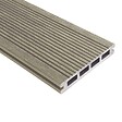 DECKLINEA - Kit Terrasse Composite NAVIA 50m² - gris clair - 152 lames de terrasse (220 x 14.5 x 2.2 cm) - Fixation par Clips - Terrasse Livraison Rapide - vignette