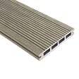 DECKLINEA - Kit Terrasse Composite NAVIA 40m² - gris clair - 122 lames de terrasse (220 x 14.5 x 2.2 cm) - Fixation par Clips - Terrasse Livraison Rapide - vignette