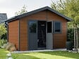 DIRECT-ABRIS - Abri de Jardin Composite ISORA - 12m2 Brun - Cabane Atelier / Abri Velo - vignette