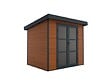 DIRECT-ABRIS - Abri de Jardin Composite ALMA - 5m2 - Brun - Cabane de jardin - vignette