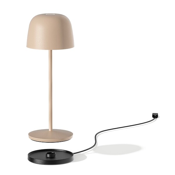 LUMISKY - Lampe de table sans fil SOPHIA Sable H28cm - large