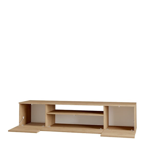 CONCEPT USINE - Meuble TV bois 180cm TYRO - large
