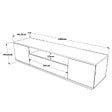 CONCEPT USINE - Meuble TV bois 180cm TYRO - vignette