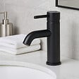 STANO - Robinet mitigeur lavabo PICO noir mat - vignette