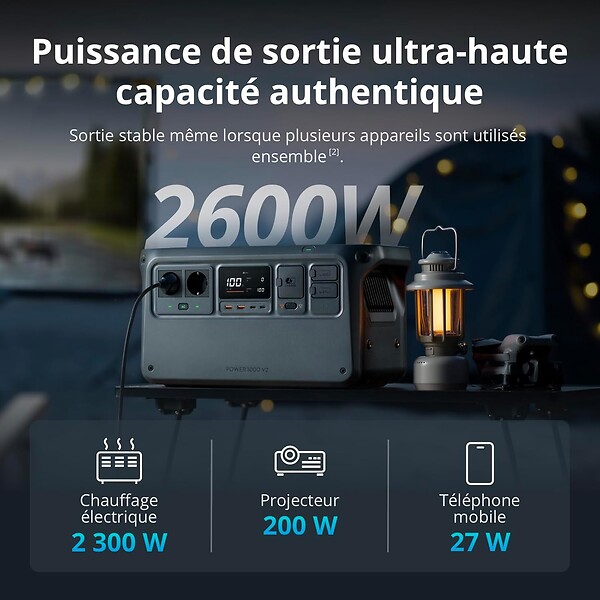 DJI - DJI Power 1000 V2 Station électrique portable - large
