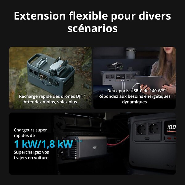 DJI - DJI Power 1000 V2 Station électrique portable - large