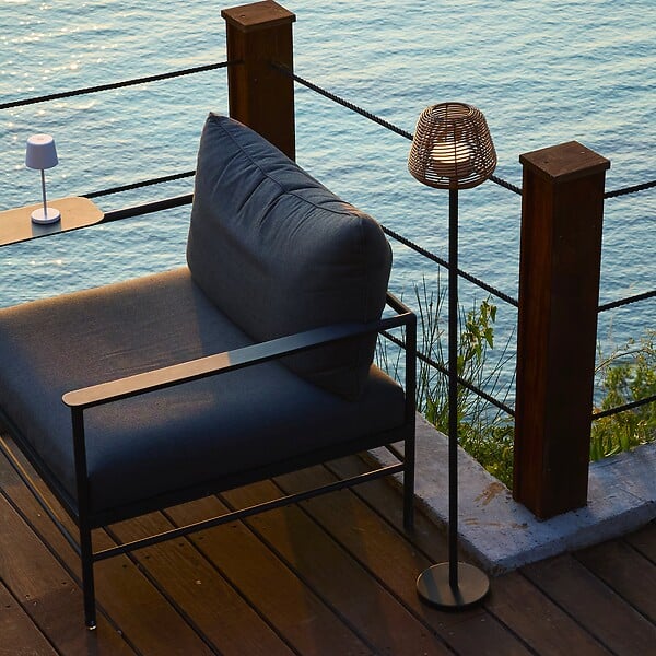 LUMISKY - Lampadaire extérieur sans fil MIDY BOHEME H120cm - large