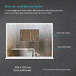 EMKE - EMKE LED Miroir lumineux salle de bain 80x60cm, Miroir avec étagère, Interrupteur Tactile, Lumière Blanche Froide - vignette