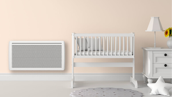 BESTHERM - Radiateur électrique fixe panneau rayonnant 2000W Bestherm TALYA horizontal blanc - large