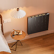 EMKE - Radiateur Intelligent EMKE 1000W Aluminium - Contrôle WiFi, Alexa et Google - Écran LCD - Murale ou Sur Pieds - Gris Anthracite - vignette